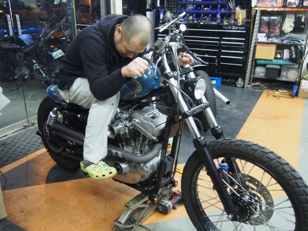 スポーツスター ワンオフハンドル: SELECTED CUSTOM MOTORCYCLE 横浜店ブログ